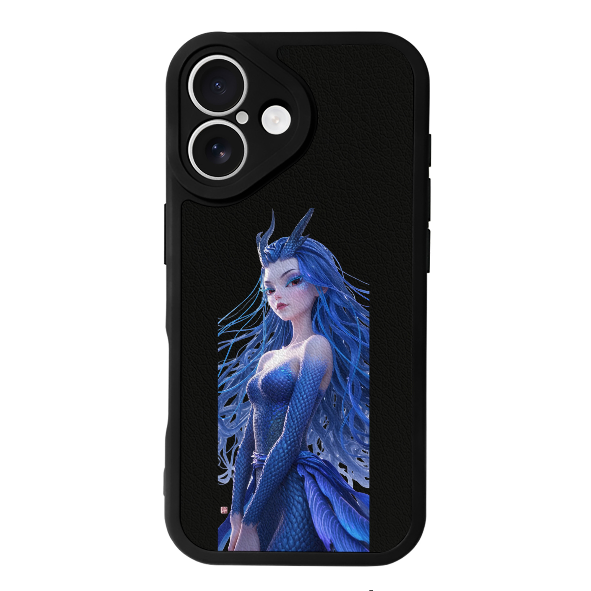 （画像用） Ne Zha 2 ナタ 魔童の大暴れ 【iPhone 16シリーズ対応】シリコンスマホケース（レザー調） 材質：シリコン